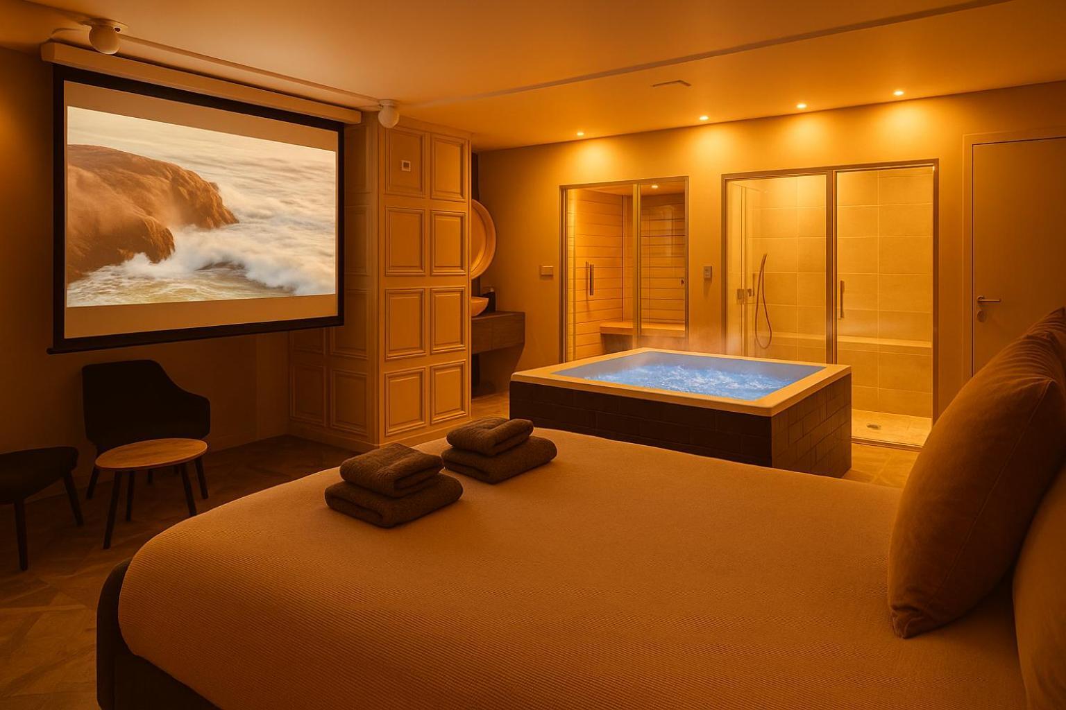 Appartement Avec Jacuzzi Sauna & Home Cinema - Nid D'Анже Экстерьер фото